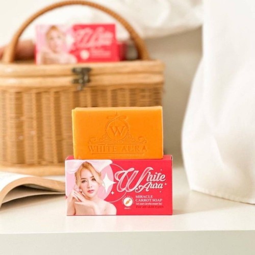 White Aura Miracle Carrot Soap