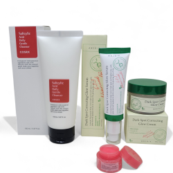 Drak Spot correcting Glow Cream 50ml+Drak Spot correcting Glow Serum 50ml+salicylic Acid Gentle Cleanser Combo